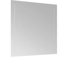 LED vonios veidrodis Skaidrus 50 x 50 cm grūdintas stiklas