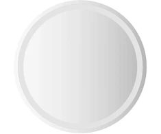 LED vonios veidrodis Skaidrus Ø 60 cm grūdintas stiklas