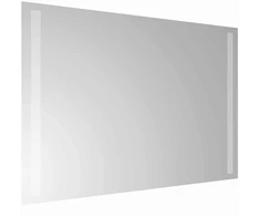 LED vonios veidrodis Skaidrus 60 x 40 cm grūdintas stiklas
