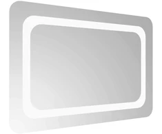 LED vonios veidrodis Skaidrus 60 x 40 cm grūdintas stiklas