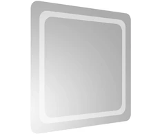 LED vonios veidrodis Skaidrus 60 x 60 cm grūdintas stiklas