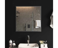 LED vonios veidrodis Skaidrus 60 x 60 cm grūdintas stiklas