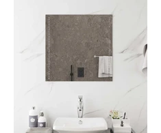 LED vonios veidrodis Skaidrus 60 x 60 cm grūdintas stiklas
