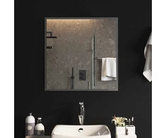 LED vonios veidrodis Skaidrus 60 x 60 cm grūdintas stiklas