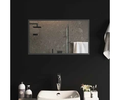 LED vonios veidrodis Skaidrus 70 x 40 cm grūdintas stiklas