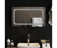 LED vonios veidrodis Skaidrus 70 x 40 cm grūdintas stiklas