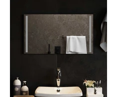 LED vonios veidrodis Skaidrus 70 x 40 cm grūdintas stiklas