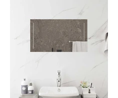 LED vonios veidrodis Skaidrus 70 x 40 cm grūdintas stiklas
