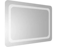LED vonios veidrodis Skaidrus 70 x 50 cm grūdintas stiklas