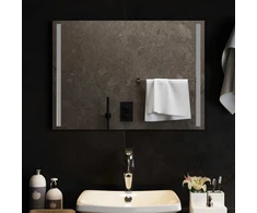 LED vonios veidrodis Skaidrus 70 x 50 cm grūdintas stiklas