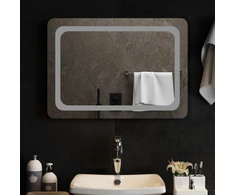 LED vonios veidrodis Skaidrus 70 x 50 cm grūdintas stiklas