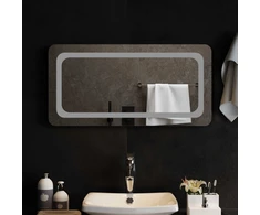 LED vonios veidrodis Skaidrus 80 x 40 cm grūdintas stiklas
