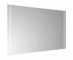 LED vonios veidrodis Skaidrus 80 x 50 cm grūdintas stiklas