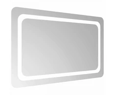 LED vonios veidrodis Skaidrus 80 x 50 cm grūdintas stiklas
