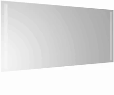 LED vonios veidrodis Skaidrus 90 x 40 cm grūdintas stiklas