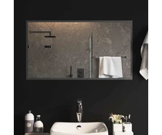 LED vonios veidrodis Skaidrus 90 x 50 cm grūdintas stiklas