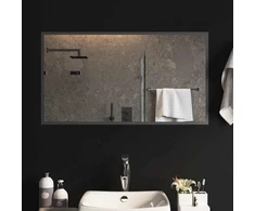 LED vonios veidrodis Skaidrus 90 x 50 cm grūdintas stiklas
