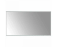 LED vonios veidrodis Skaidrus 90 x 50 cm grūdintas stiklas