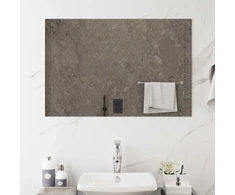 LED vonios veidrodis Skaidrus 90 x 60 cm grūdintas stiklas