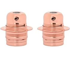 lempų laikikliai 2 vnt Rose Gold E27