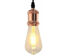 lempų laikikliai 2 vnt Rose Gold E27