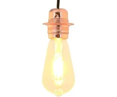lempų laikikliai 2 vnt Rose Gold E27
