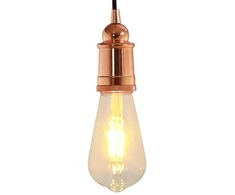 lempų laikikliai 2 vnt Rose Gold E27