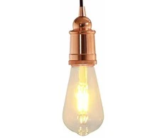 lempų laikikliai 2 vnt Rose Gold E27