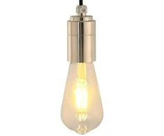 lempų laikikliai 2 vnt Satin Nickel E27