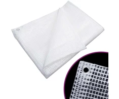 Leno tentas, baltos spalvos, 2x3m, 140g/m²