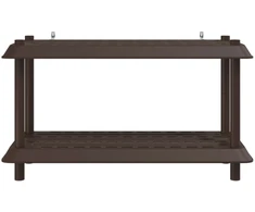 Lentynų sistema 2 lygiai 100 x 40 x 55,5 cm PP Ruda