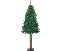 Lieknas Kalėdų eglutė Žalia 210 cm PVC ir kietasis pušų medis