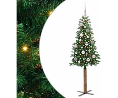 Lieknas Kalėdų eglutė Žalia 150 cm PVC ir kietasis pušų medis