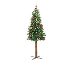 Lieknas Kalėdų eglutė Žalia 150 cm PVC ir kietasis pušų medis