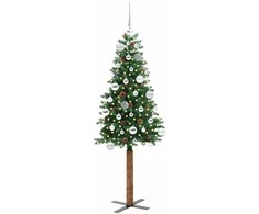 Lieknas Kalėdų eglutė Žalia 150 cm PVC ir kietasis pušų medis