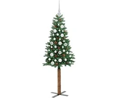 Lieknas Kalėdų eglutė Žalia 150 cm PVC ir kietasis pušų medis