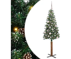 Lieknas Kalėdų eglutė Žalia 150 cm PVC ir kietasis pušų medis