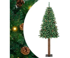 Lieknas Kalėdų eglutė Žalia 210 cm PVC ir kietasis pušų medis