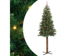 Lieknas Kalėdų eglutė Žalia 210 cm PVC ir kietasis pušų medis