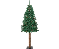 Lieknas Kalėdų eglutė Žalia 210 cm PVC ir kietasis pušų medis