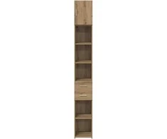Oppbevaringsskap 2 pcs Amatininkų ąžuolas 30 x 42,5 x 225 cm