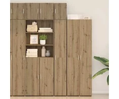 Oppbevaringsskap 3 pcs Amatininkų ąžuolas 30 x 42,5 x 225 cm