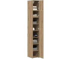 Oppbevaringsskap 3 pcs Amatininkų ąžuolas 30 x 42,5 x 225 cm