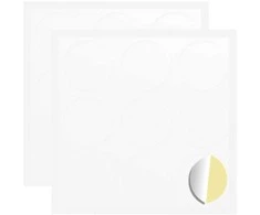 Lipdukas 2 pcs Balta Ø 20 x 0,5 mm Popierius