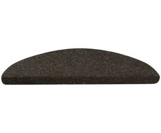 Lipnūs laiptų kilimėliai, 20vnt., antracito spalvos, 56x17x3cm