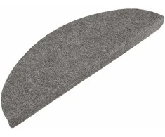 Lipnūs laiptų kilimėliai, 20vnt., pilki, 65x22,5x3,5cm