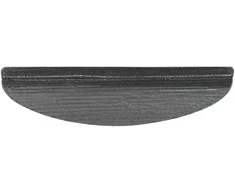 Lipnūs laiptų kilimėliai, 30vnt., juodi, 65x22,5x3,5cm