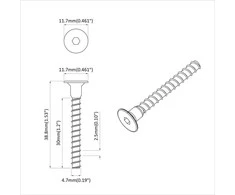Lizdas su dangteliu varžtas 12 pcs Juoda M5 x 40 mm Geležis