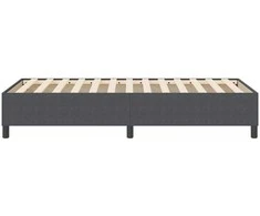 Lova Platforminės lovos rėmas Tamsiai pilka 90 x 200 cm