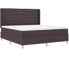 Kiemas lova su LED juostelėmis Ruda 180 x 200 cm audinys